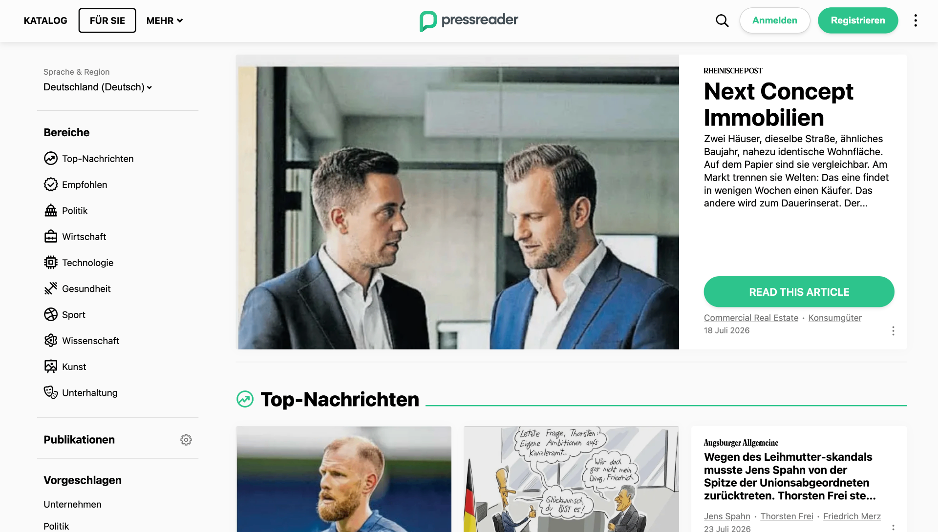 Rheinische Post – Next Concept Immobilien