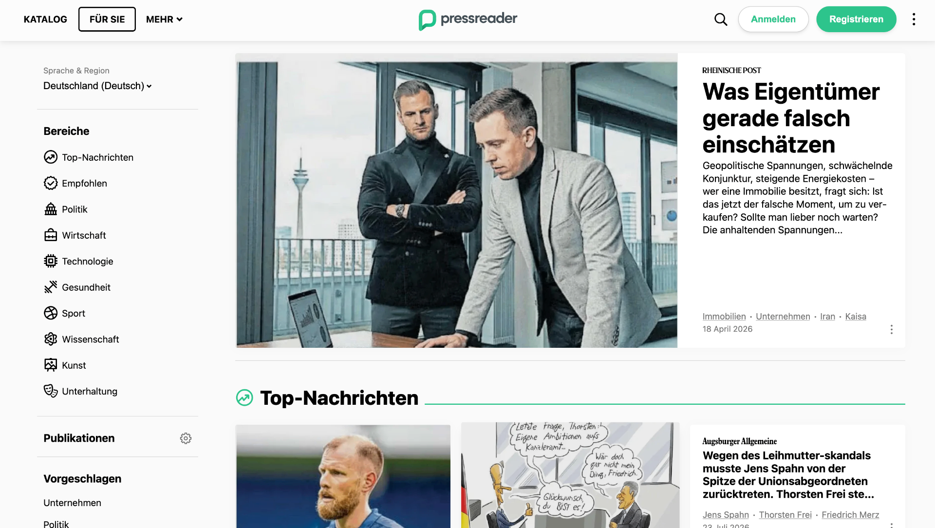Rheinische Post – Was Eigentümer gerade falsch einschätzen