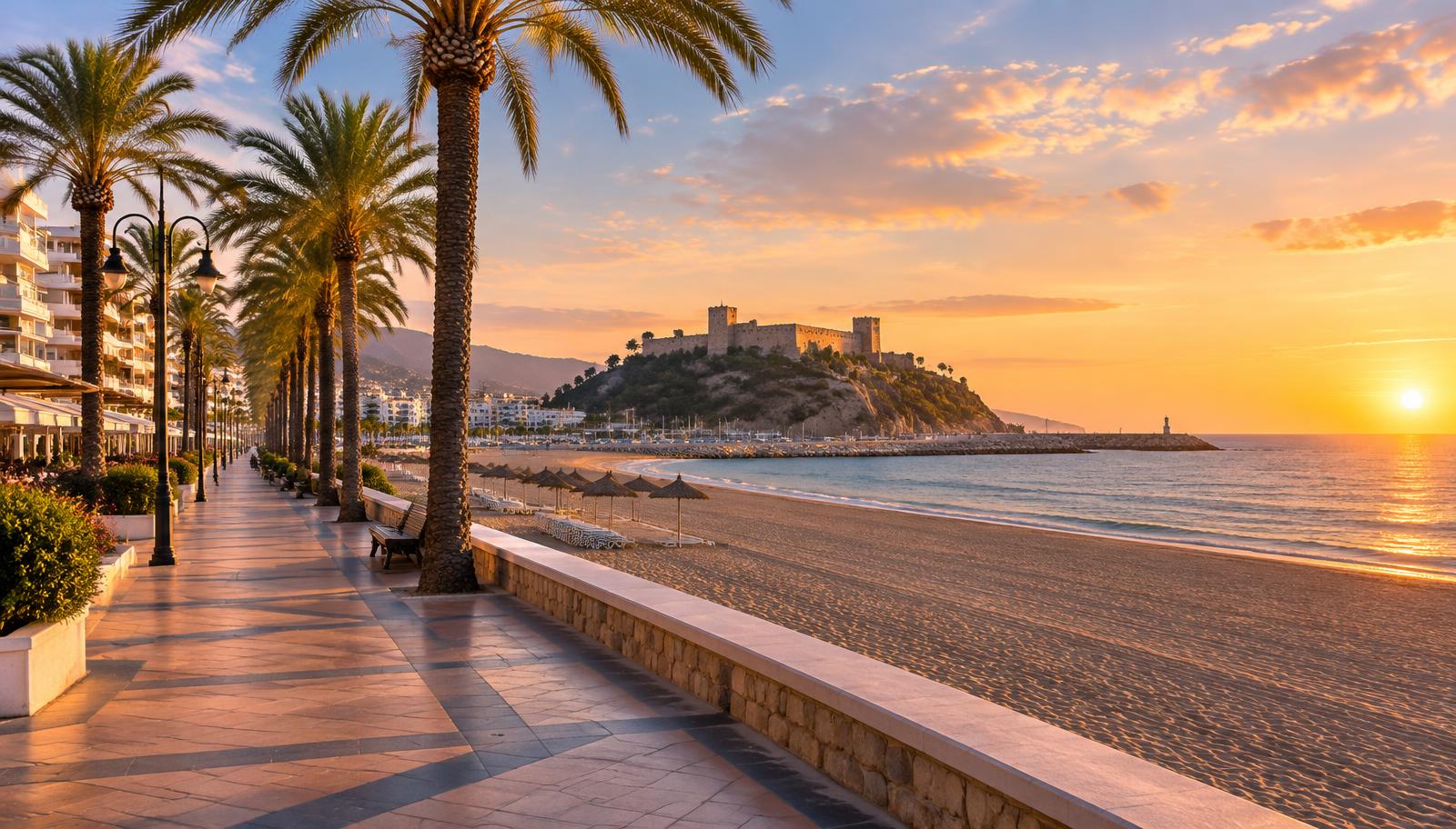 Strandpromenade von Fuengirola