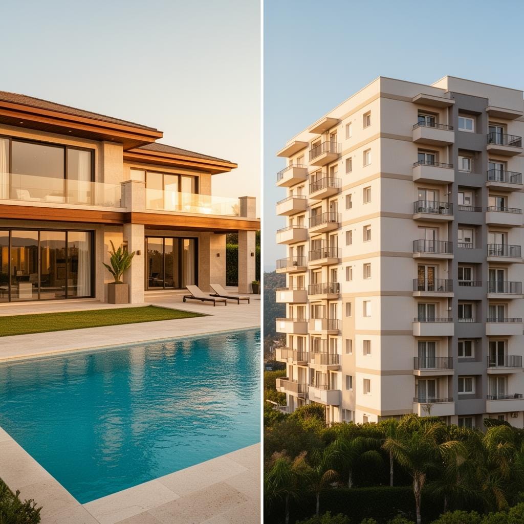 Luxusimmobilien vs Standardimmobilien – der Vergleich