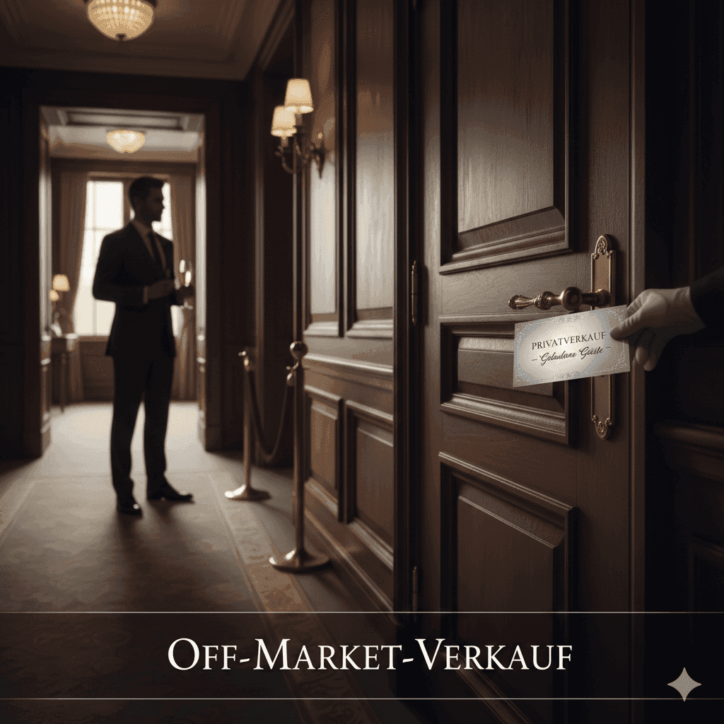 Off-Market-Verkauf – diskreter Immobilienverkauf ohne öffentliche Inserate
