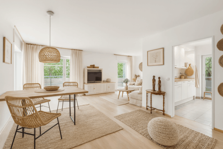 Wohn- und Esszimmer (KI-generiert)